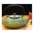 Green Cast Iron Teapot 0.6L